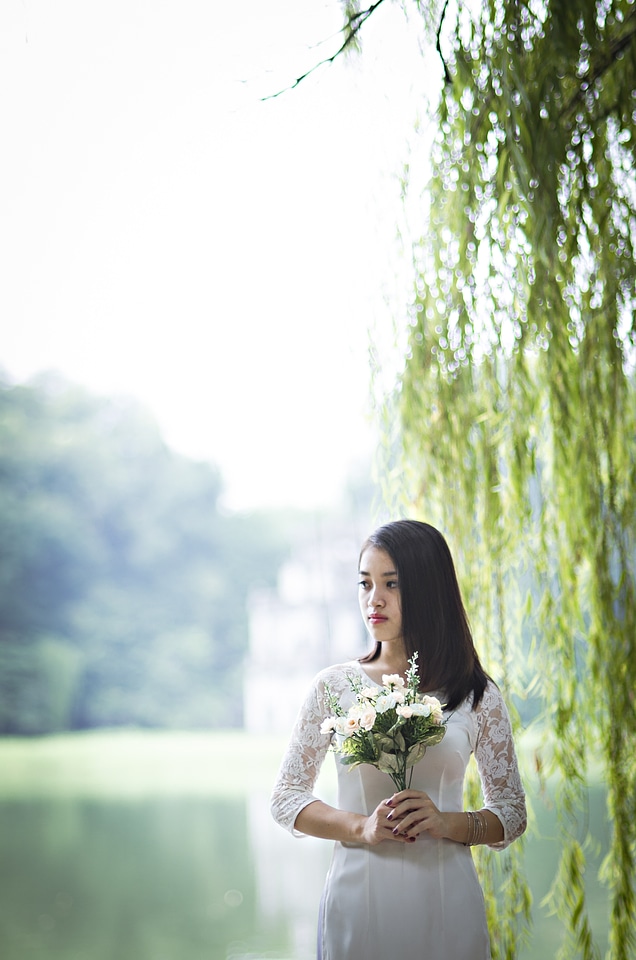 Asia bride model