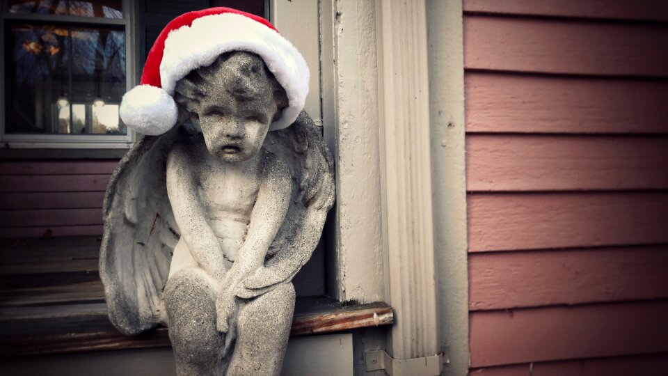 Free stock photo of angel, christmas, gothic