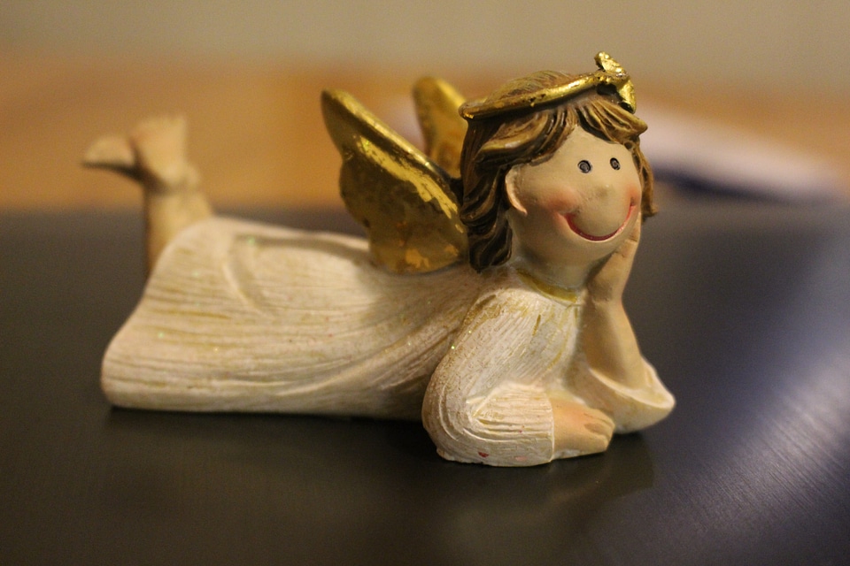 Christmas angel praying angel