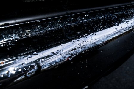 Free stock photo of chrome, droplets, rain