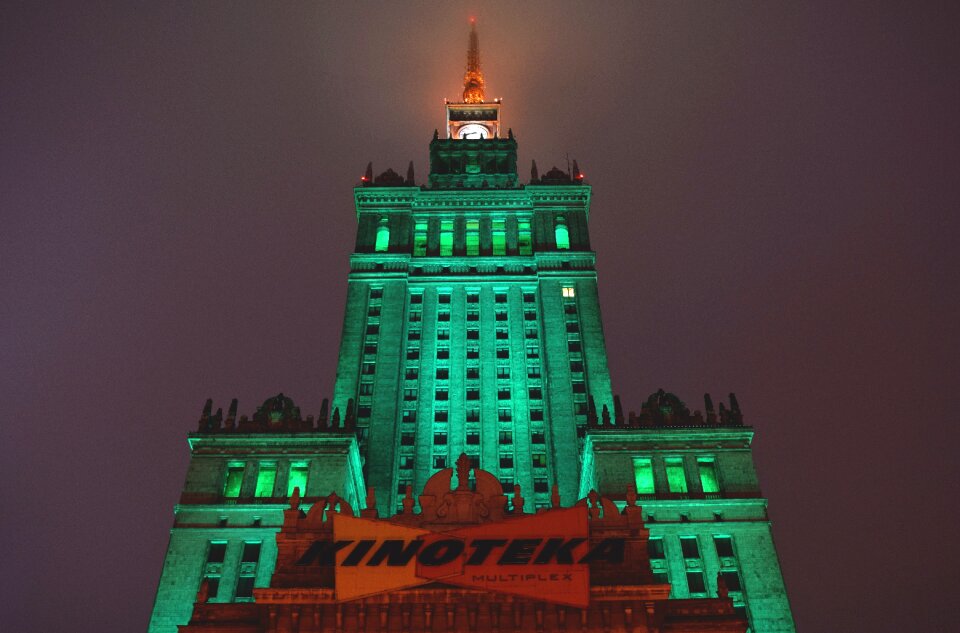 Free stock photo of kinoteka, palac kultury, palace culture