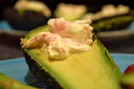 Free stock photo of avocado, dinner, shrimps