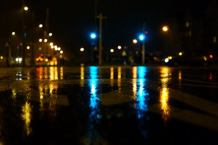 Free stock photo of lights, night, street