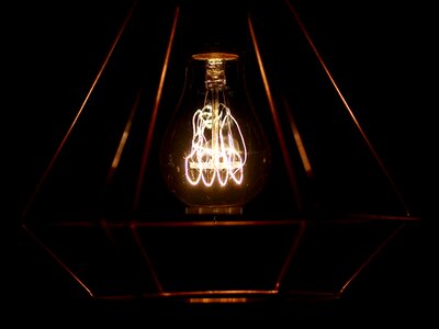 Free stock photo of bulb, copper, lamp photo