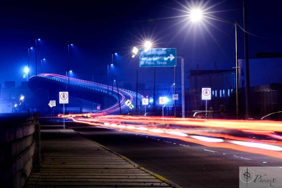 Free stock photo of car light-trails, theme light