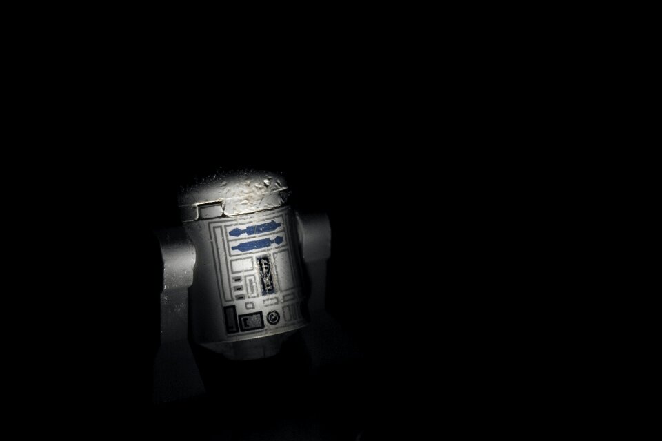 Free stock photo of lego, r2 d2, star wars