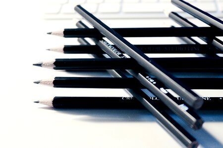 Free stock photo of black, pencils photo