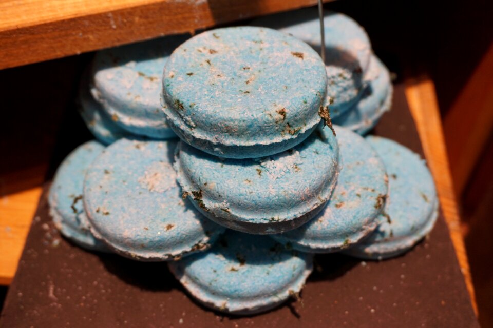 Free stock photo of macarons, soap, theme still-life
