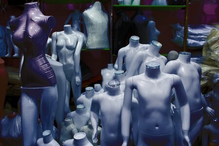 Free stock photo of blue, fashion, mannequin