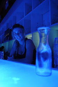 Pretty bottle bartender