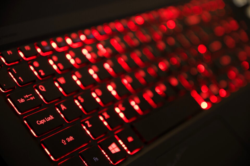 Free stock photo of keyboard