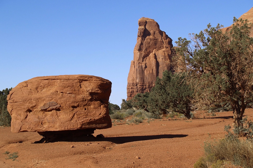 Southwest usa landscape erosion photo