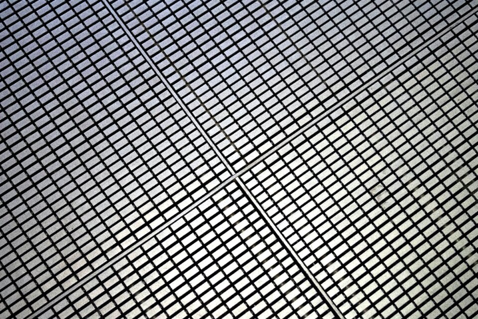 Free stock photo of diagonal, grate, silver
