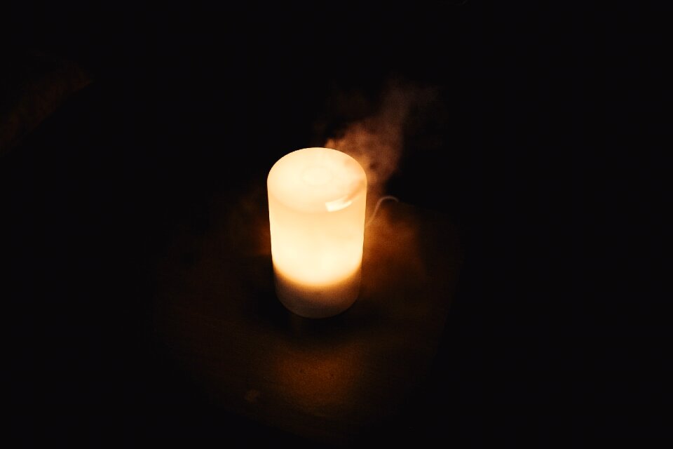 Free stock photo of dark, diffuser, night