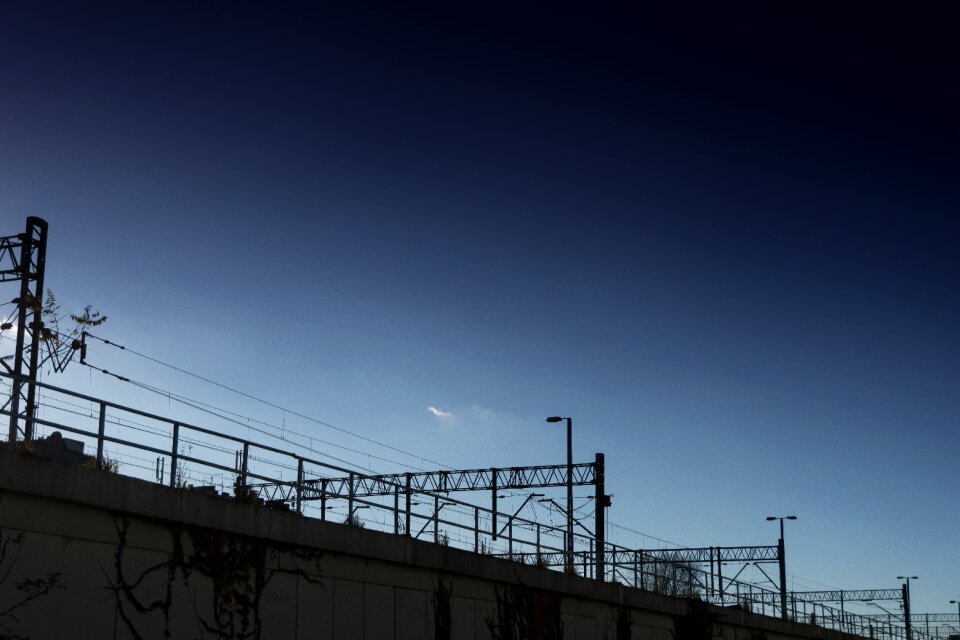 Free stock photo of railroad, sky, train
