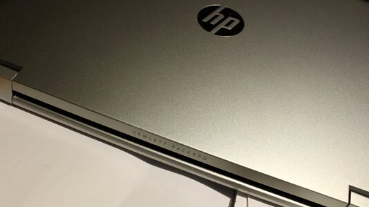 Free stock photo of hp, laptop, theme minimalism photo