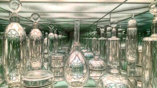 Free stock photo of art, museum, reflection