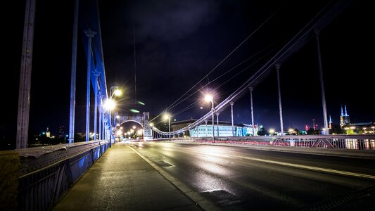 Free stock photo of bridge, most grunwaldzki, night photo