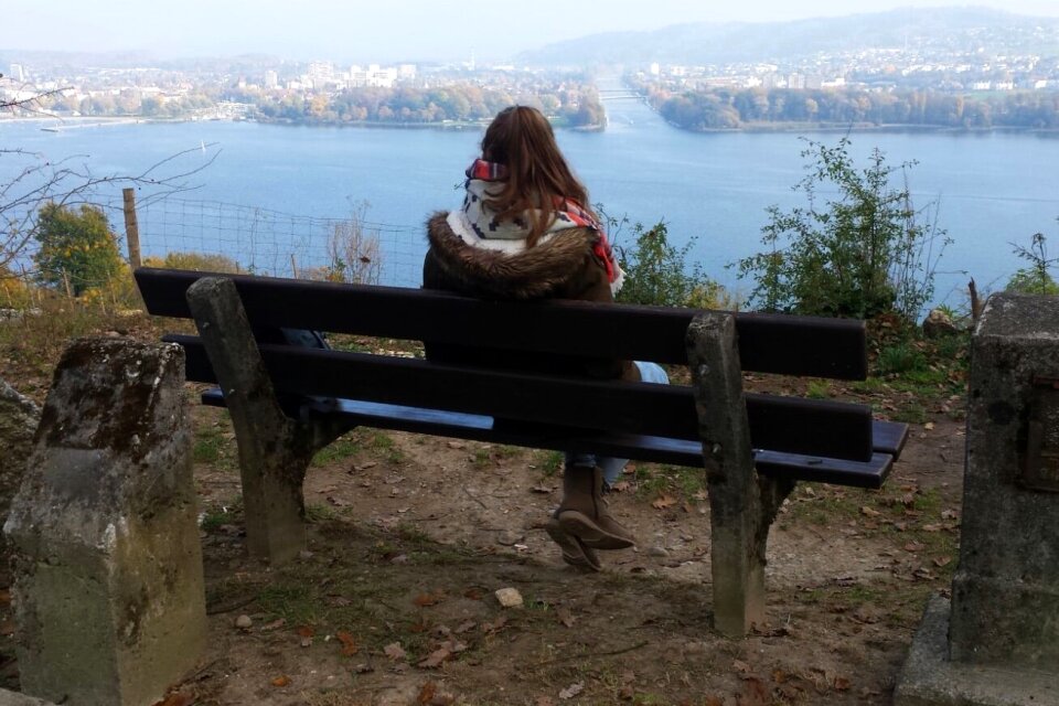 Free stock photo of bench, laurie, water