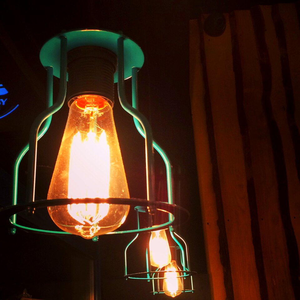 Free stock photo of lamps, night