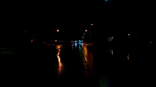 Free stock photo of lights, night, rain photo