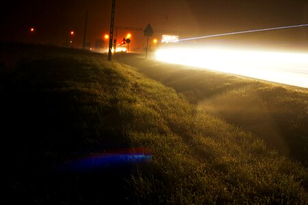 Free stock photo of light, night, road