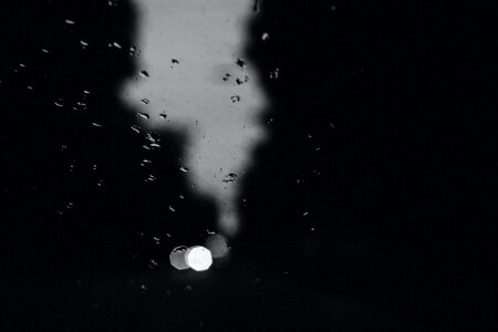 Free stock photo of black and-white, dark, rain photo