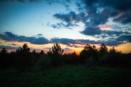 Free stock photo of color, dark clouds, dawn photo