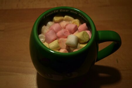 Free stock photo of evening joy, marshmallows, mms cup photo