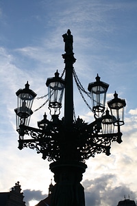 Lighting prague czech republic