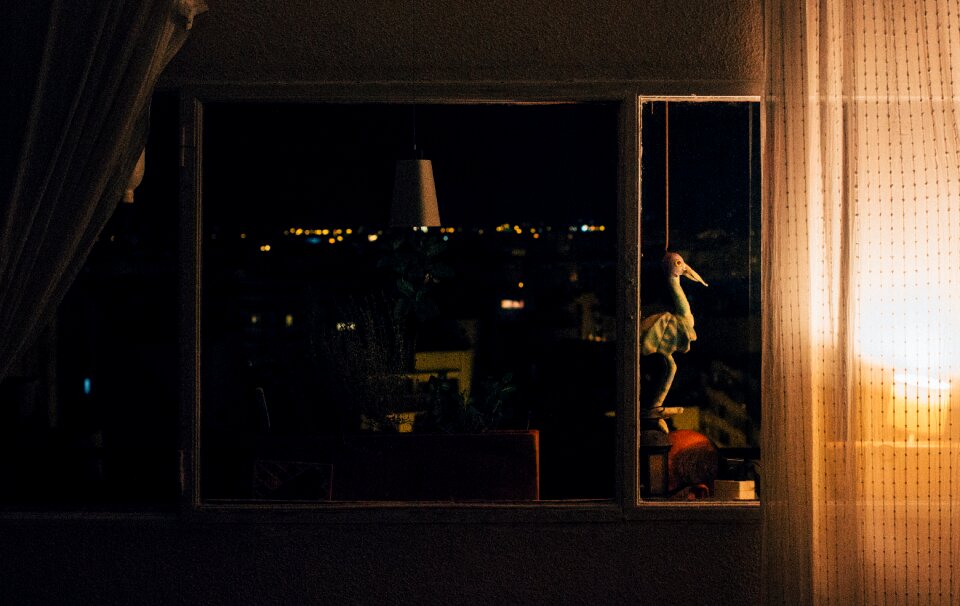 Free stock photo of curtains, interiors, lamp