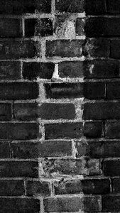 Free stock photo of brick, greyscale, highlight photo