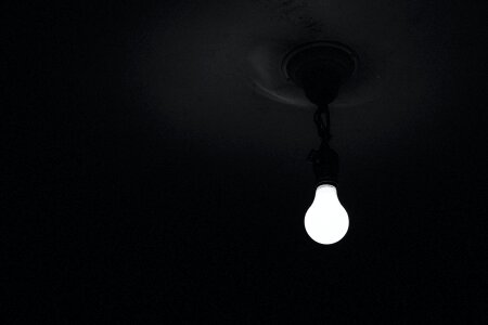 Free stock photo of black and-white, cieling, dark