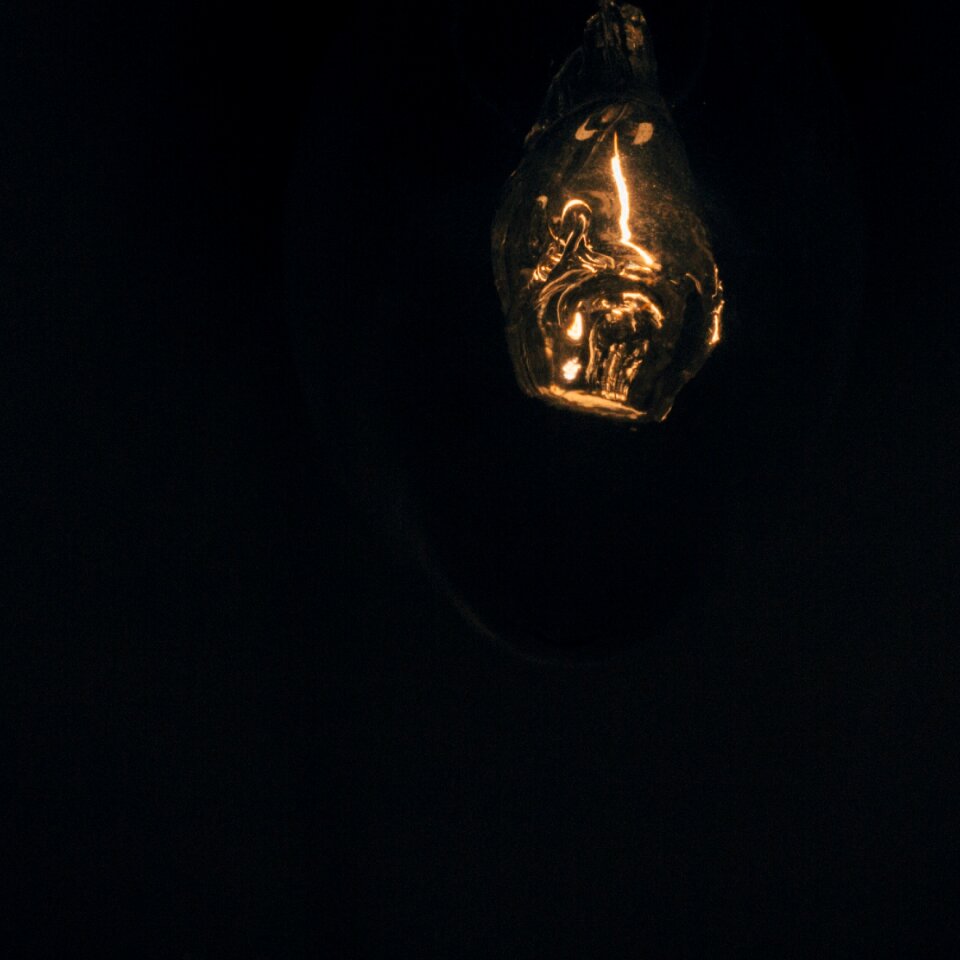 Free stock photo of bulb, contrast, darkness