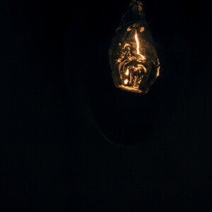 Free stock photo of bulb, contrast, darkness photo