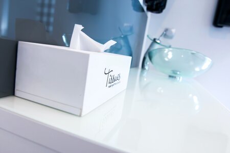 White Tissue Box photo