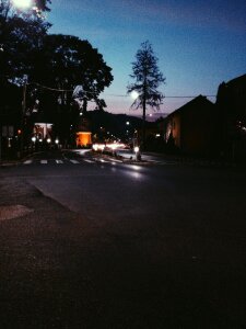 Free stock photo of lights, sunset, town