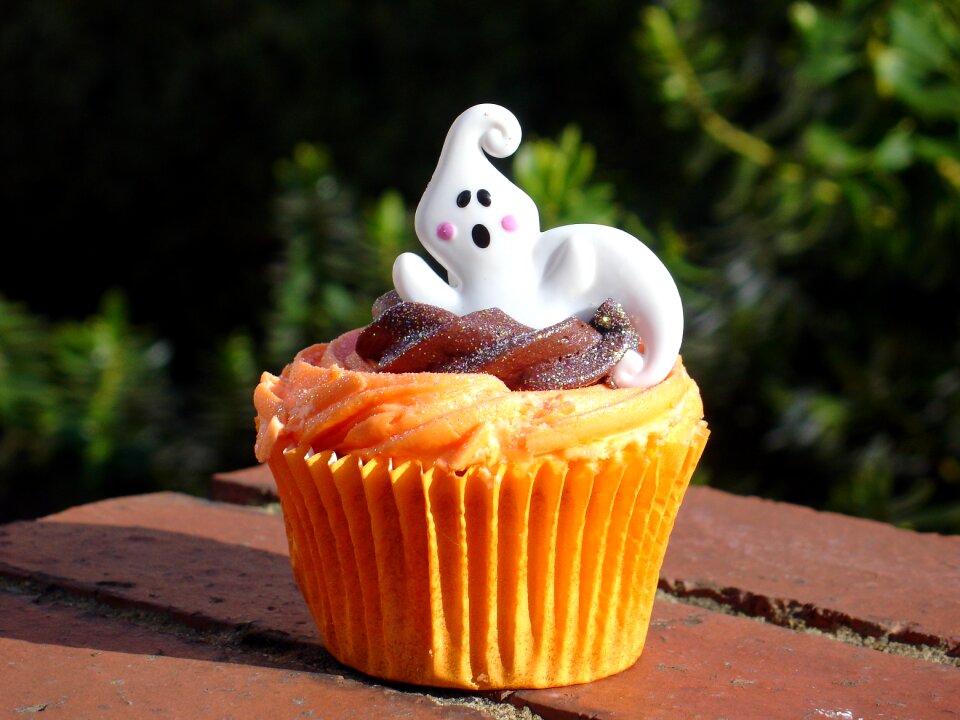 Free stock photo of close, cupcake, ghost