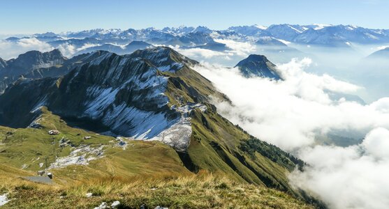 Free stock photo of alpine, clouds, landscape