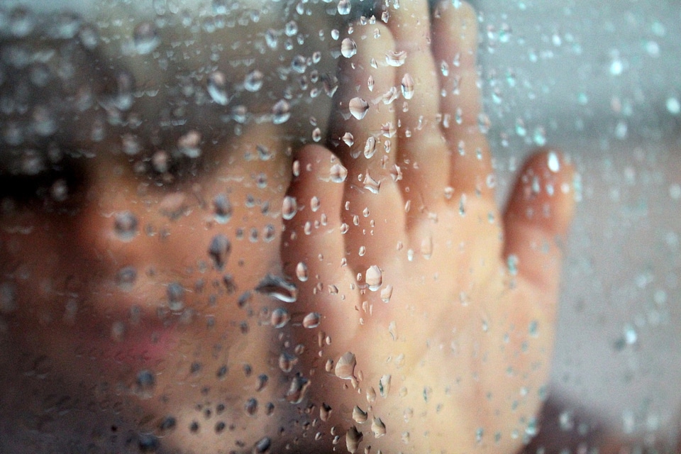 Shadow rainy rainy day