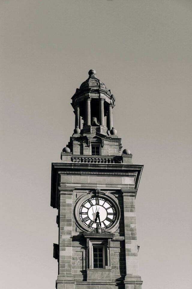 Free stock photo of architecture, black and-white, sky