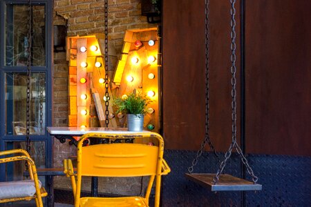 Free stock photo of barcelona, brick, chair photo