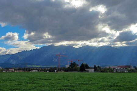 Free stock photo of clouds sunbeam, landscape