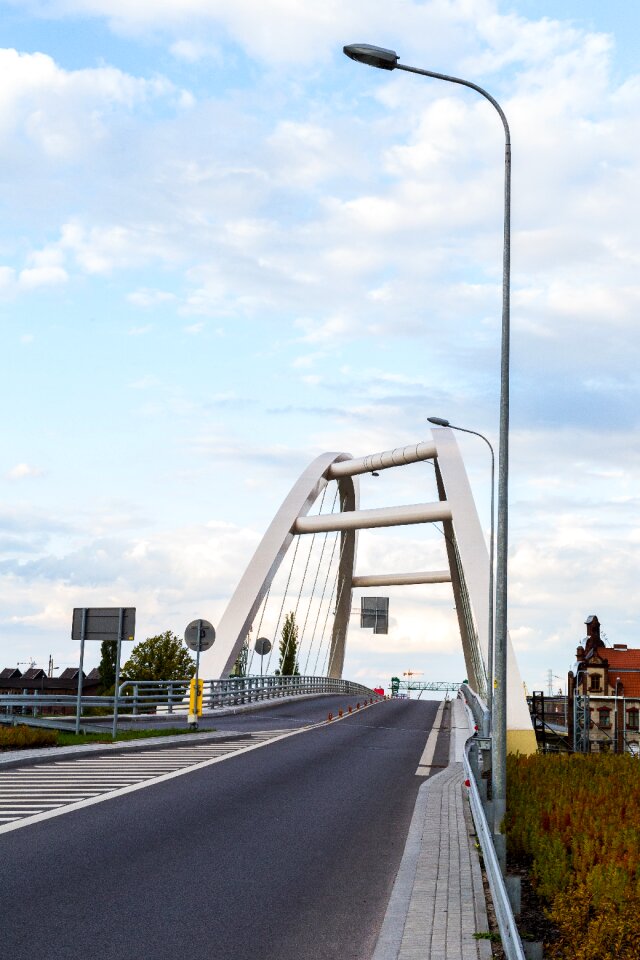 Free stock photo of bridge, city, clouds photo