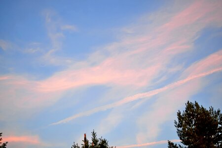 Free stock photo of blue sky, clouds, pink clouds photo