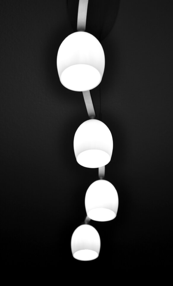 Free stock photo of black and-white, lamp, light photo