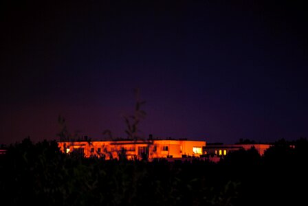 Free stock photo of buildings, night, sky photo