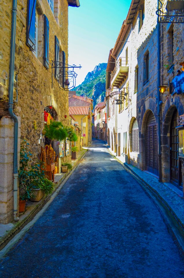 Free stock photo of quaint, shops, street photo