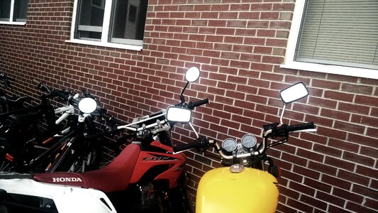 Free stock photo of mirror, motorcycle, shiny