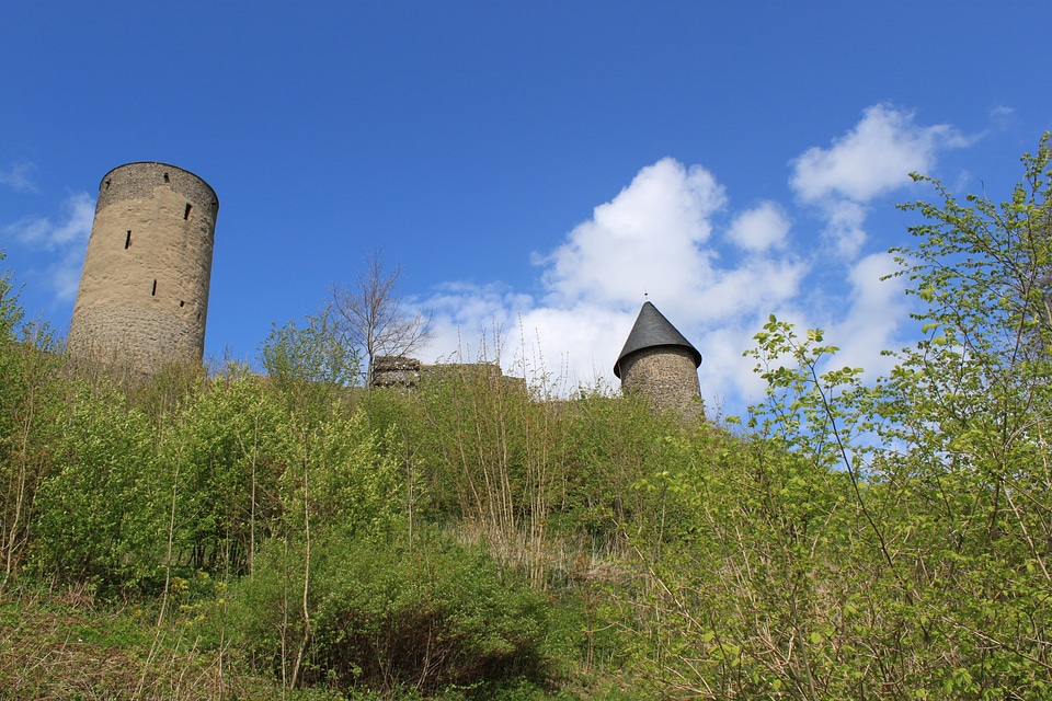 Architecture wall towers photo